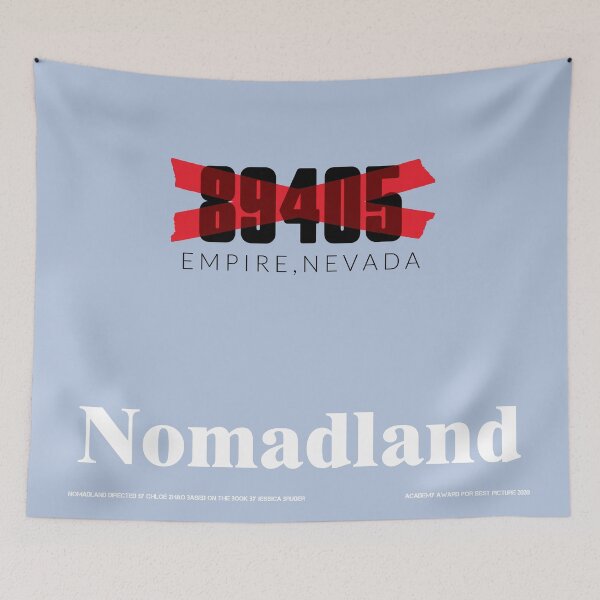 Item preview, Nomadland Minimalist Movie Art 2 designed and sold by gimbri.