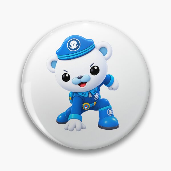 Item preview, Cute Octonauts Captain – Ready for Adventure ?‍❄️? designed and sold by Naresh-pinjani.