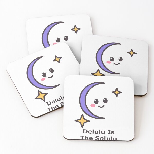 Item preview, Delulu Is The Solulu Sticker designed and sold by DeluluClubCo.