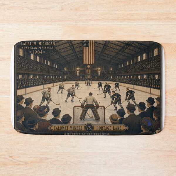 Item preview, The Palestra | Keweenaw Hockey 1904 designed and sold by FreshWaterWares.