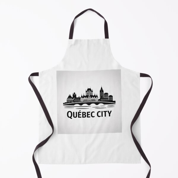 Item preview, Quebec City Skyline Silhouette - Minimalist Art for Travel Lover designed and sold by MoonSkyArt.