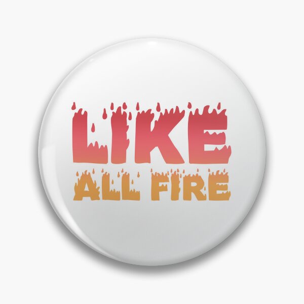 Item preview, Like All Fire - Book Quote Typography designed and sold by Kendresson.