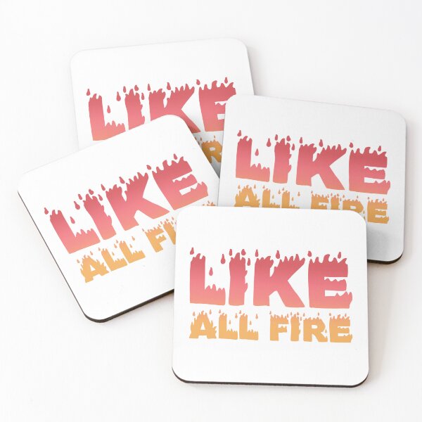 Item preview, Like All Fire - Book Quote Typography designed and sold by Kendresson.