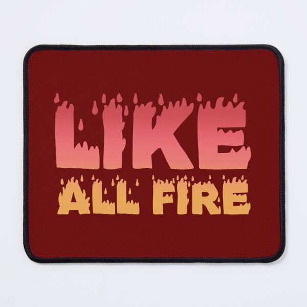 Item preview, Like All Fire - Book Quote Typography designed and sold by Kendresson.