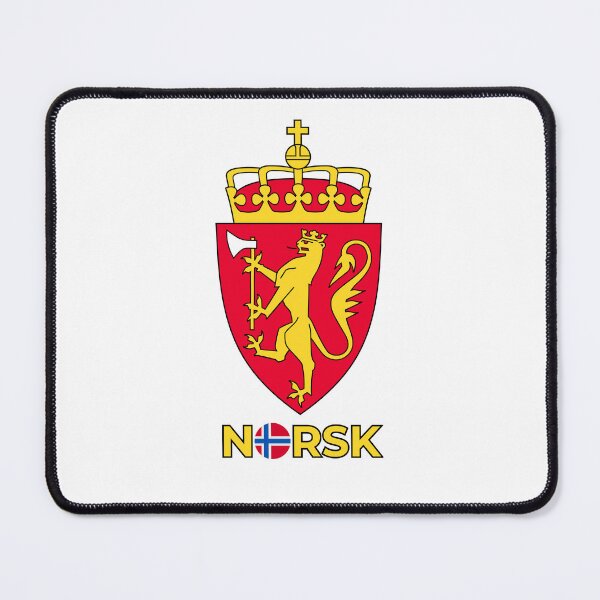 Item preview, Norwegian Royal Coat of Arms - Heraldry design - NORSK - Norwegian flag designed and sold by Heraldry design.