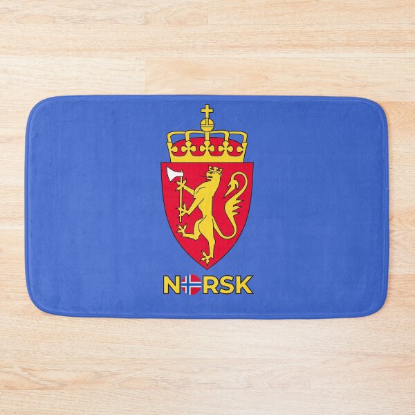 Item preview, Norwegian Royal Coat of Arms - Heraldry design - NORSK - Norwegian flag designed and sold by Heraldry design.