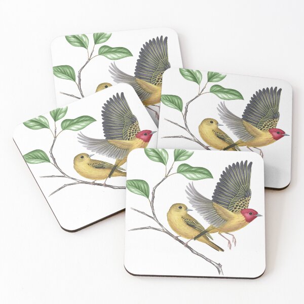 Item preview, Mangrove Yellow Warbler (Setophaga petechia) designed and sold by JadaFitch.