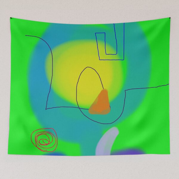 Item preview, Colorful Abstract T-Shirt 7 Green designed and sold by masabo.