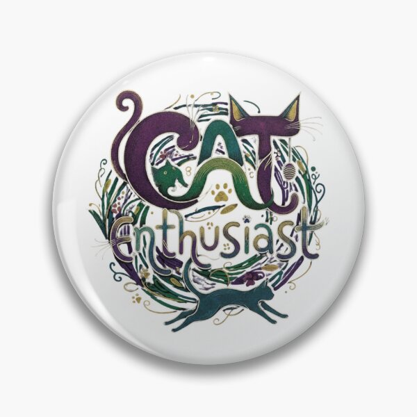 Item preview, Cat Enthusiast designed and sold by SkrabinhoArt.