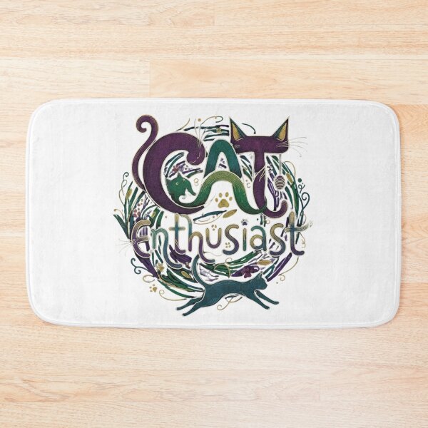 Item preview, Cat Enthusiast designed and sold by SkrabinhoArt.