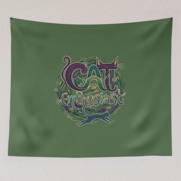 Item preview, Cat Enthusiast designed and sold by SkrabinhoArt.