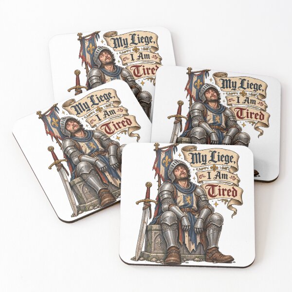 Item preview, My Liege I Am Tired Knight designed and sold by Trendy-Artistry.