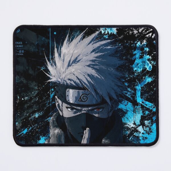 Item preview, Masked Silver-Haired Ninja – Blue Moon Shinobi Anime Art designed and sold by Dyan4.