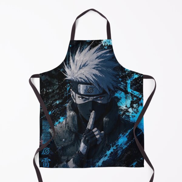 Item preview, Masked Silver-Haired Ninja – Blue Moon Shinobi Anime Art designed and sold by Dyan4.