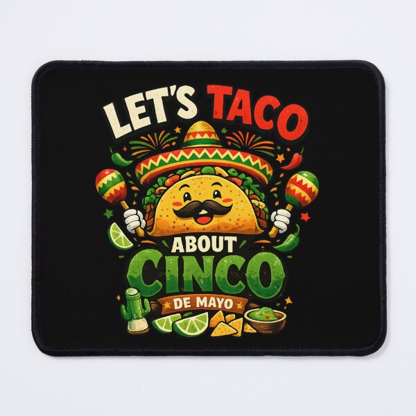 Item preview, Cute Taco Cinco de Mayo Fiesta - Funny Mexican Food designed and sold by SidTastic .