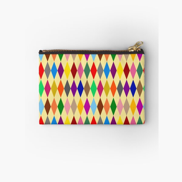 Item preview, Colorful Harlequin Diamonds Design Yellow  designed and sold by PatternTitan.