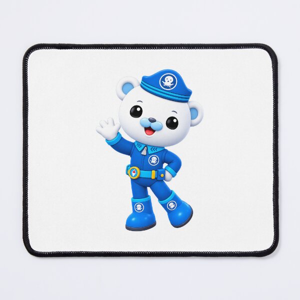 Item preview, Cute Octonauts Captain – Friendly Wave Pose ??❄️ designed and sold by Naresh-pinjani.