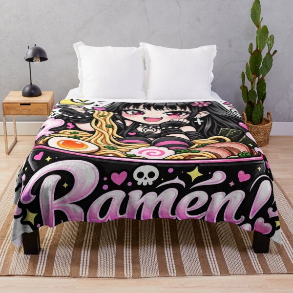 Item preview, Goth Food Gremlin Loves Ramen designed and sold by AnnekeJordaan.