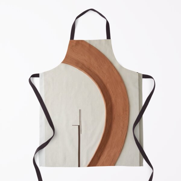Item preview, Terracotta Curve – Sculptural Abstract Plaster Art designed and sold by Zaramodo.