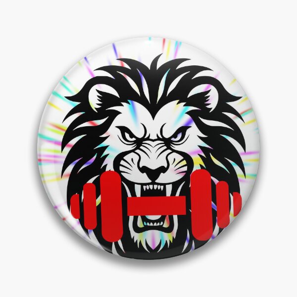 Item preview, Rainbow Lion Gym Workout Design designed and sold by Palette _Vibes.
