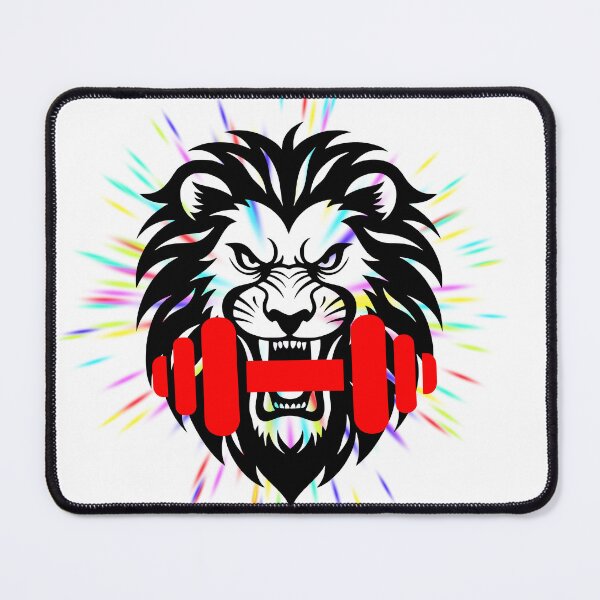 Item preview, Rainbow Lion Gym Workout Design designed and sold by Palette _Vibes.