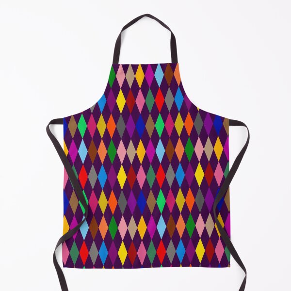 Item preview, Colorful Harlequin Diamonds Design Purple  designed and sold by PatternTitan.