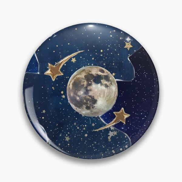 Item preview, Celestial Night & Gold Baroque Dreams - Midnight Floral Collage designed and sold by SnowyLines.