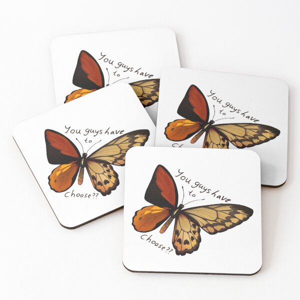 Item preview, Bilateral Gynandromorph Butterfly - Queer Biology Pride Sticker designed and sold by Song-of-Anemoia.