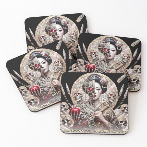 Item preview, Split Geisha Holding Dagger Apple designed and sold by Voodoo Store Paranormal Collections.