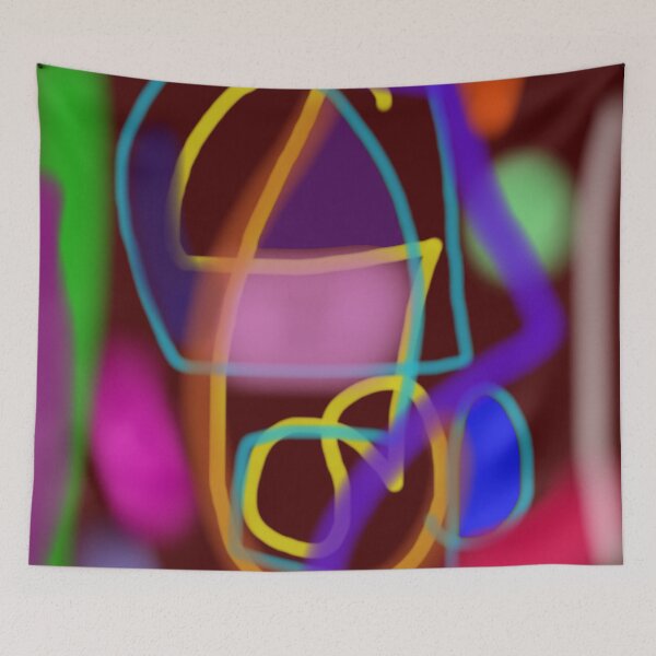 Item preview, Colorful Abstract Art T-Shirt 8 designed and sold by masabo.