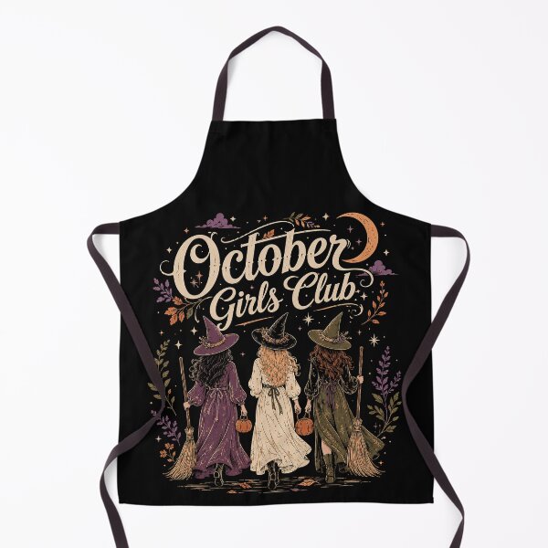 Artikelvorschau, Oktober-Hexenclub – Himmlische Halloween-Hexenkunst entworfen und verkauft von Stinky Lincy's Apparel Company.