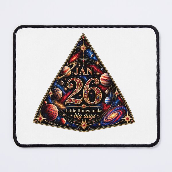 Item preview, January 26 Birthday Inspirational Design designed and sold by LunaMoments.