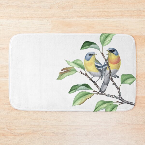 Item preview, Tropical Parula (Setophaga pitiayumi)  designed and sold by JadaFitch.