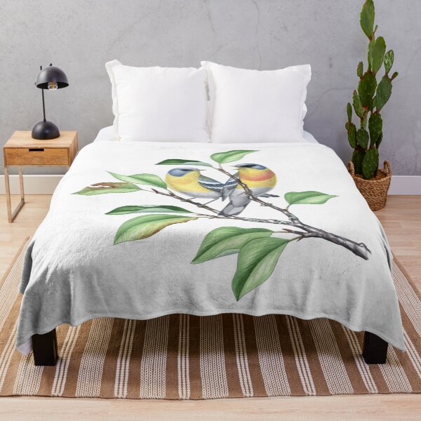 Item preview, Tropical Parula (Setophaga pitiayumi) designed and sold by JadaFitch.