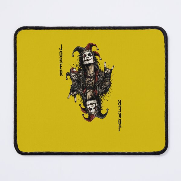 Item preview, Gothic Evil Joker Playing Card Jester Heavy Metal designed and sold by MariaPCMaria.
