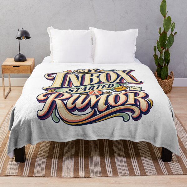Item preview, My Inbox Started a Rumor Humor designed and sold by FZ Designs.
