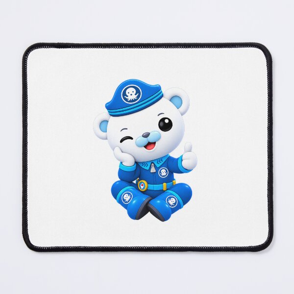 Item preview, Cute Octonauts Captain – Thumbs Up Pose ??‍❄️ designed and sold by Naresh-pinjani.