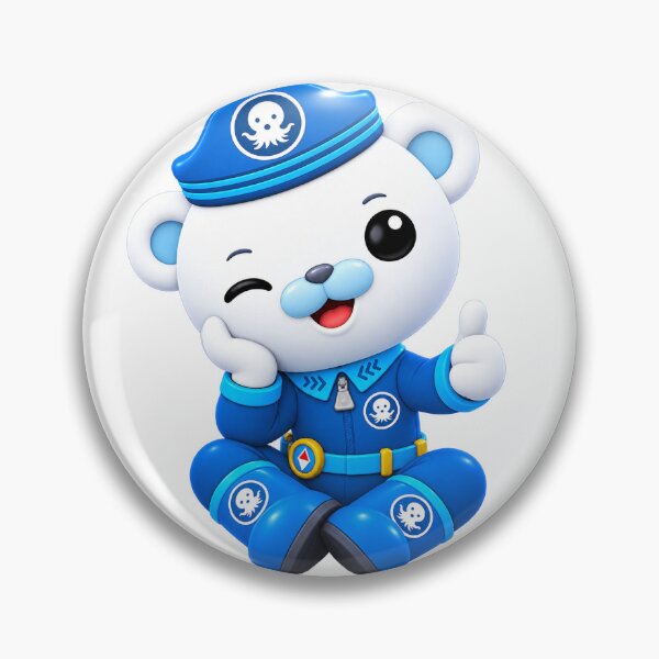 Item preview, Cute Octonauts Captain – Thumbs Up Pose ??‍❄️ designed and sold by Naresh-pinjani.