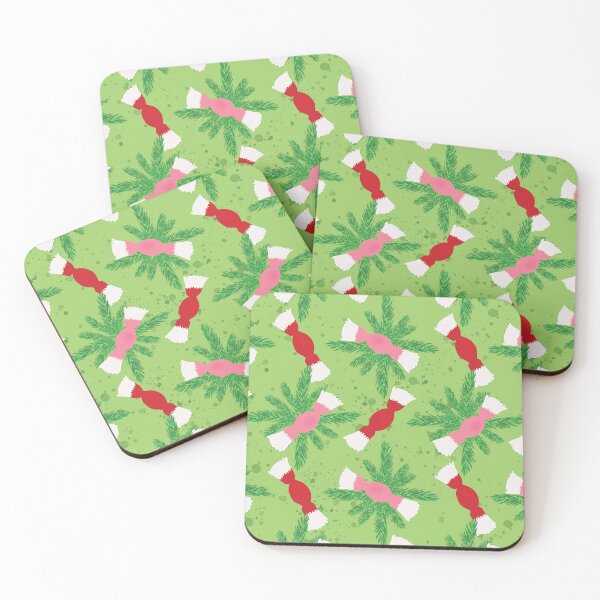 Item preview, Christmas Candies and Pine Branches designed and sold by studiodrchicken.