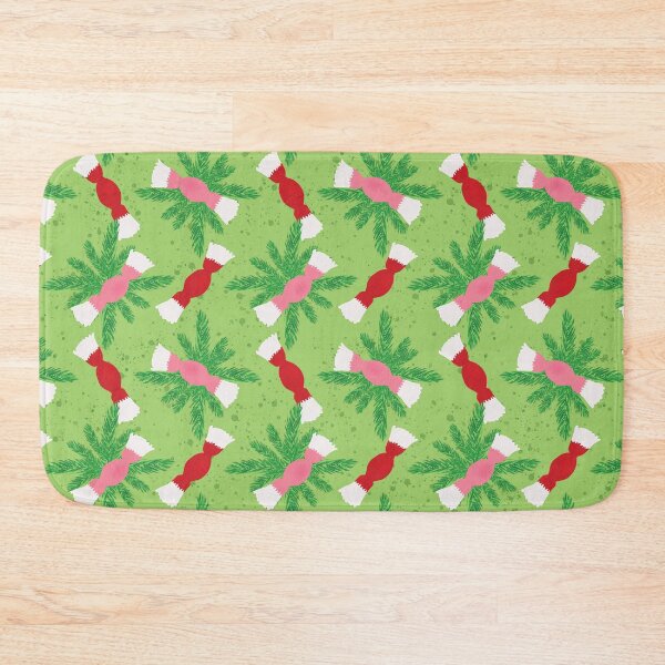 Item preview, Christmas Candies and Pine Branches designed and sold by studiodrchicken.