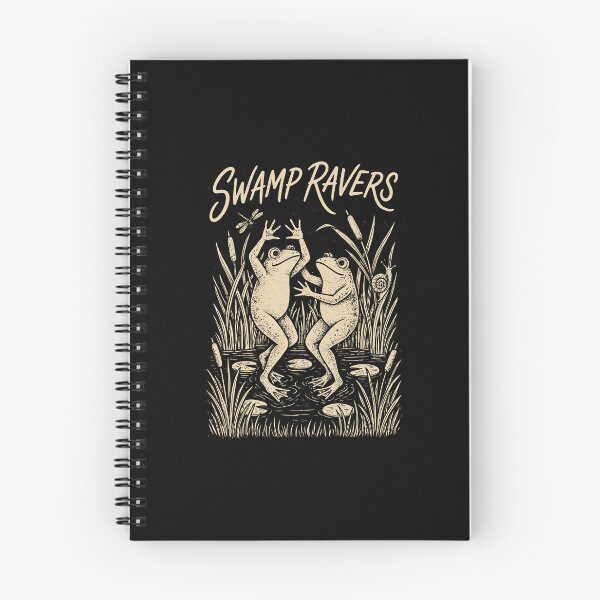 Item preview, Swamp Ravers Dancing Frogs – Funny Electronic Music Festival Design designed and sold by paulo silveira.