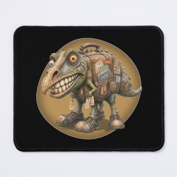 Item preview, Dinosaur Suitcase Creature Wandering the World in Style designed and sold by Wilcox PhotoArt.