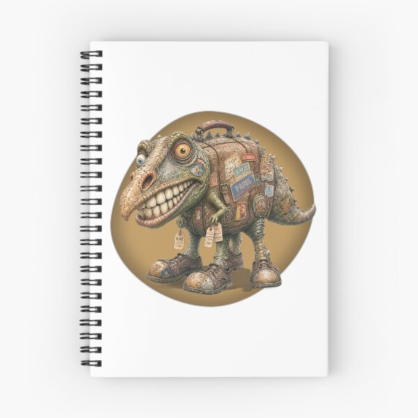 Item preview, Dinosaur Suitcase Creature Wandering the World in Style designed and sold by Wilcox PhotoArt.