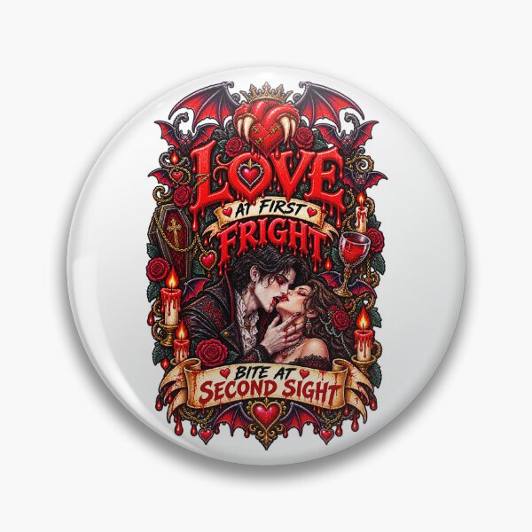 Item preview, DARK LOVE ❤️ - MONSTER ROMANCE COLLETION -  VAMPIRE LOVE -  LOVE AT FIRST FRIGHT - BITE AT SECOND SIGHT v1 designed and sold by WheelieGdArt.