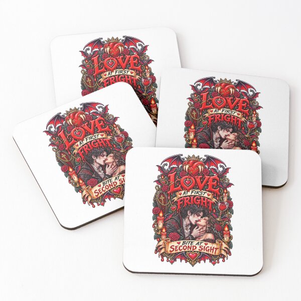 Item preview, DARK LOVE ❤️ - MONSTER ROMANCE COLLETION -  VAMPIRE LOVE -  LOVE AT FIRST FRIGHT - BITE AT SECOND SIGHT v1 designed and sold by WheelieGdArt.