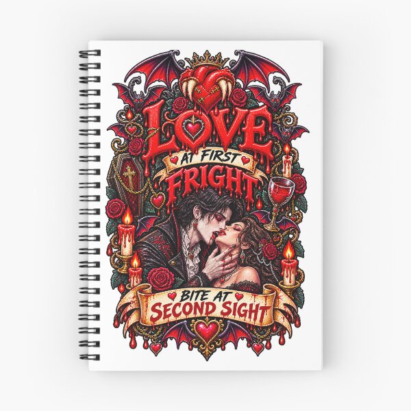 Item preview, DARK LOVE ❤️ - MONSTER ROMANCE COLLETION -  VAMPIRE LOVE -  LOVE AT FIRST FRIGHT - BITE AT SECOND SIGHT v1 designed and sold by WheelieGdArt.