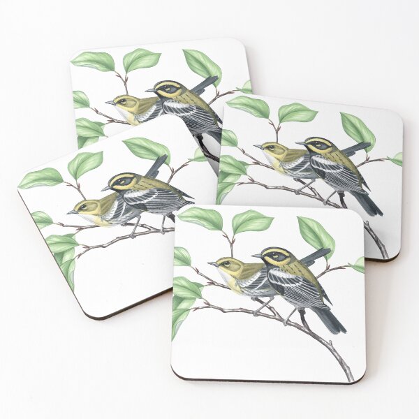 Item preview, Townsend's Warbler (Setophaga townsendi) designed and sold by JadaFitch.