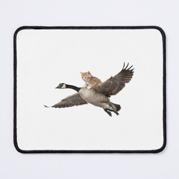Item preview, Kitten cat kitty Goose Funny sarcastic sarcasm geese meme parody christmas birthday designed and sold by CheeseBlueprint.