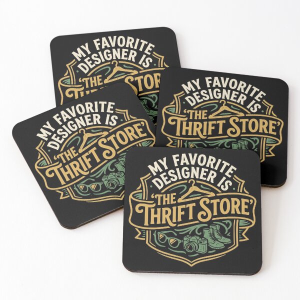 Item preview, My Favorite Designer Is The Thrift Store Vintage Humor designed and sold by DuckOddity.