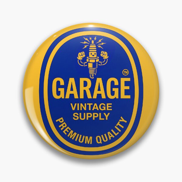 Item preview, Vintage Garage Spark Plug Retro Auto Service Label designed and sold by EdGraphy.